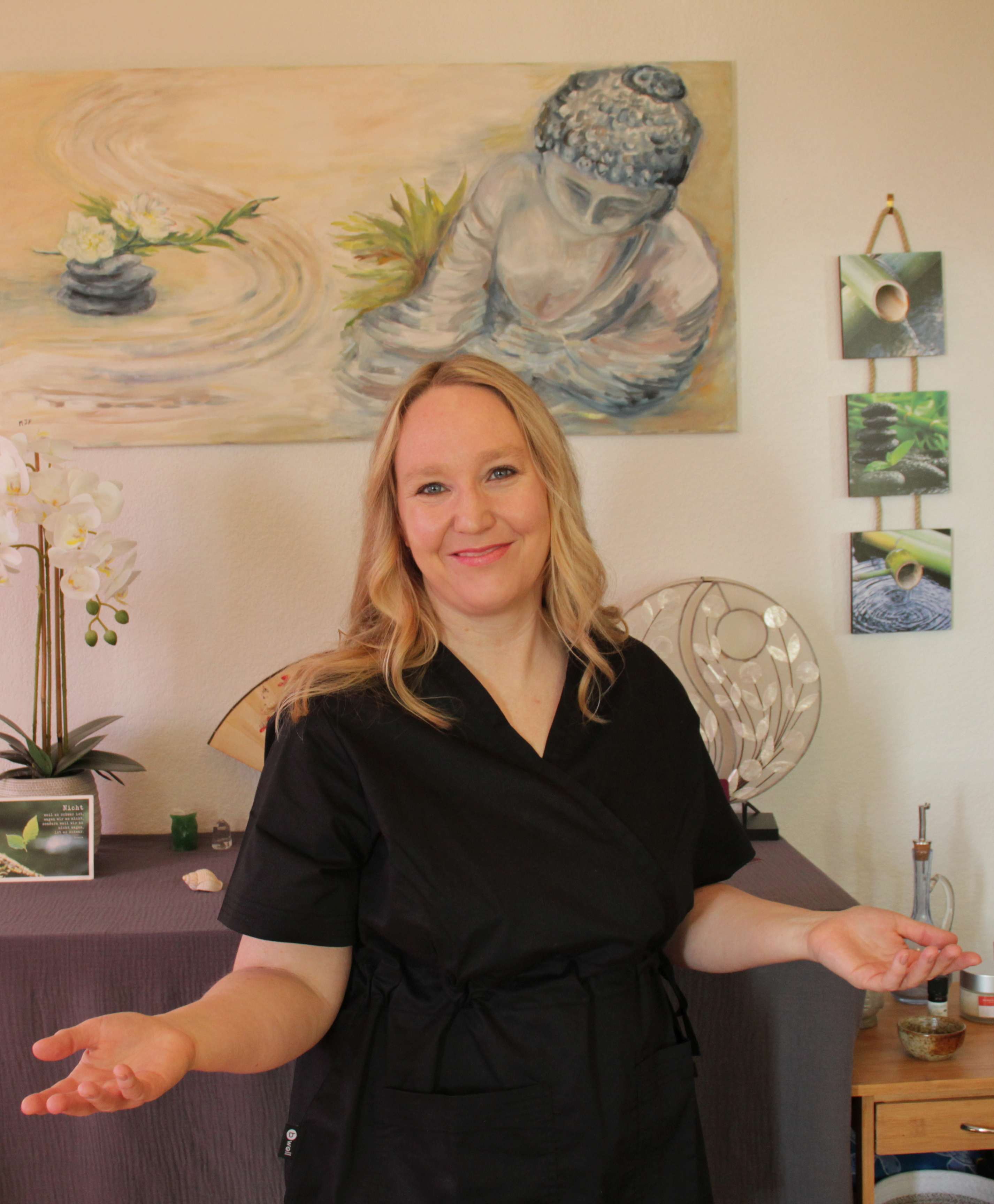 Miriam Aiple, praticienne en massage drainant et remodelant à Pignan